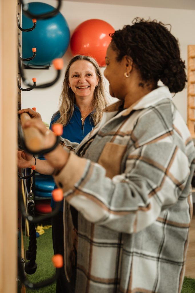 Programme d'exercices en réadaptation